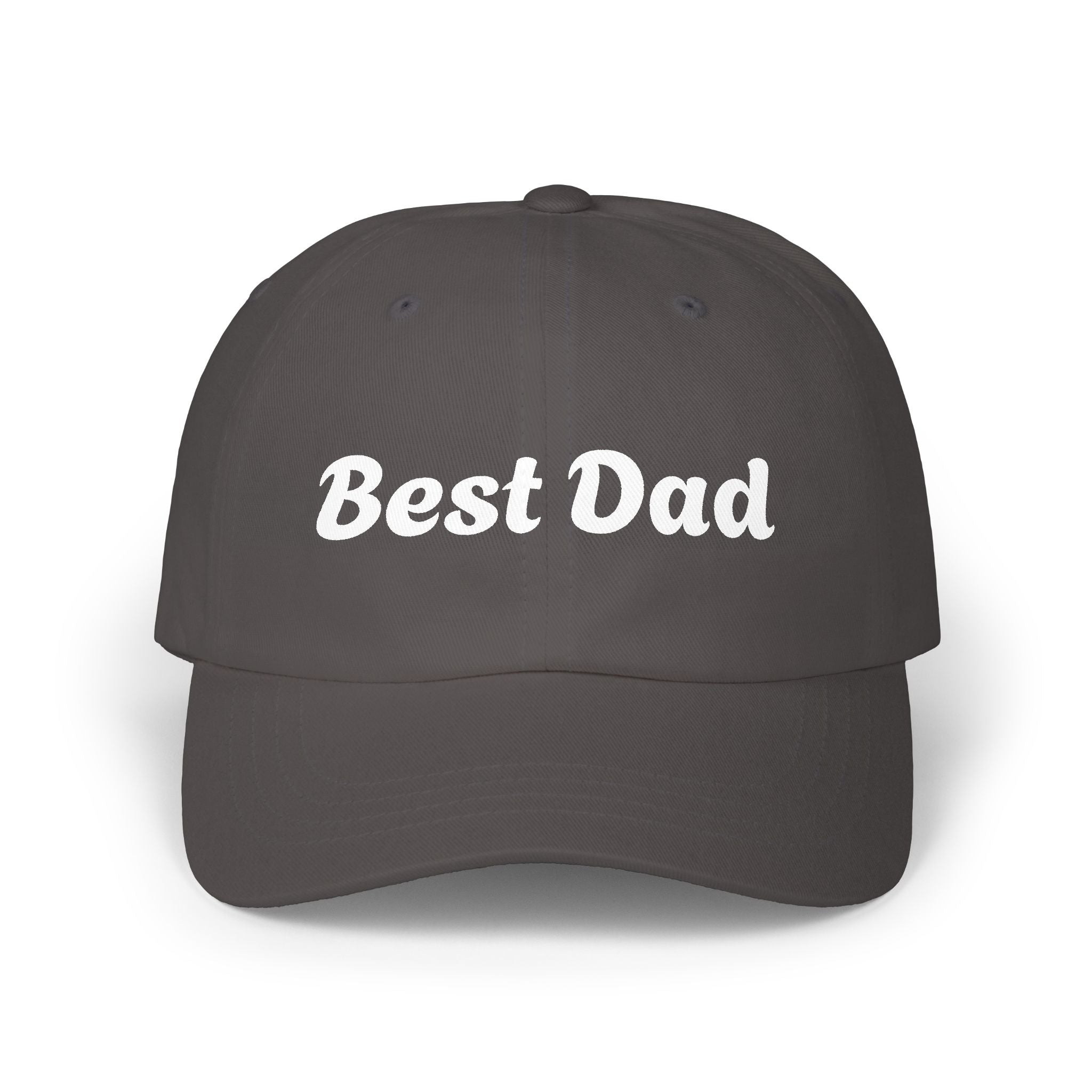 Best Dad Cap - Classic Embroidered Baseball Hat for Father's Day