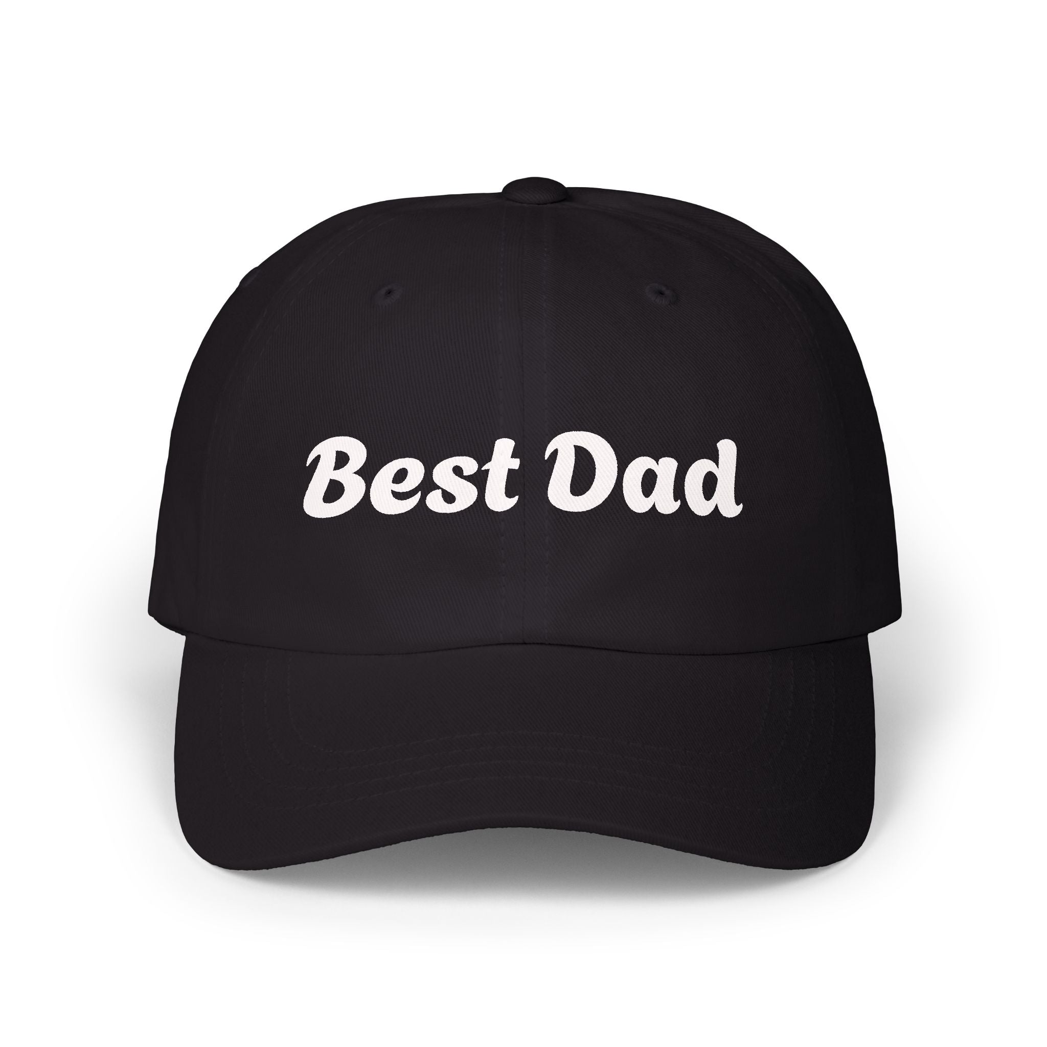 Best Dad Cap - Classic Embroidered Baseball Hat for Father's Day