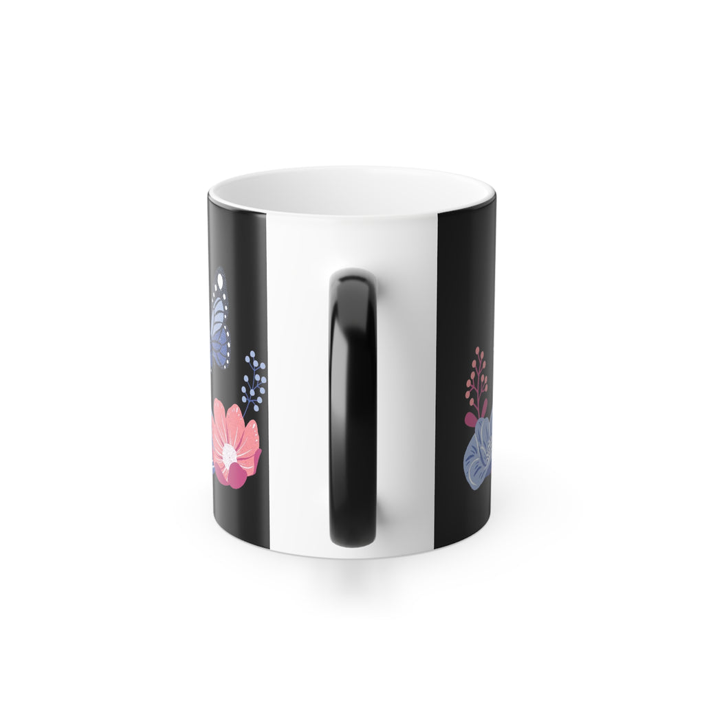 World's Best Mama Color-Changing Mug — 11oz Floral Heat Reveal