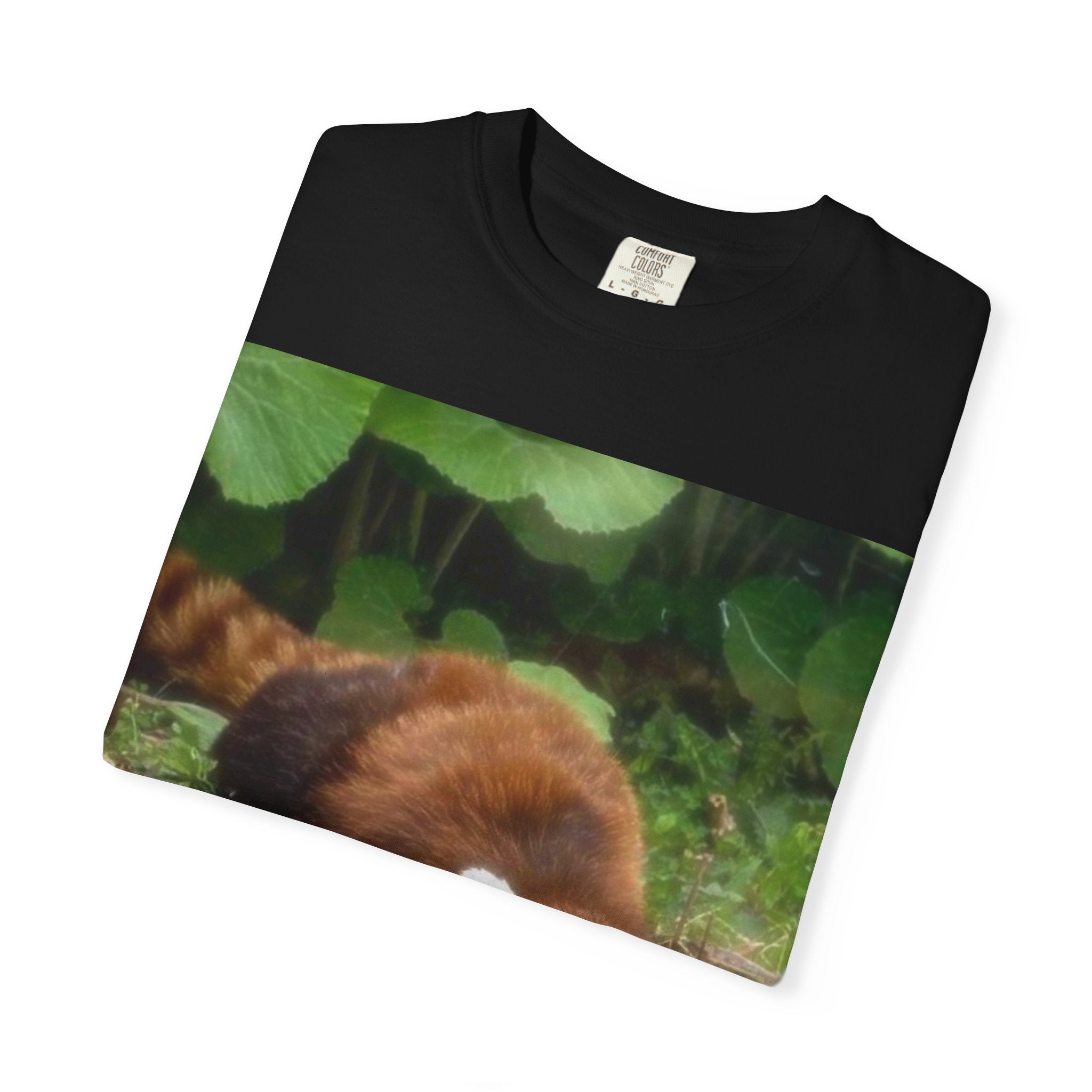 Red Panda Nap T-Shirt — Cute Wildlife Photo Tee