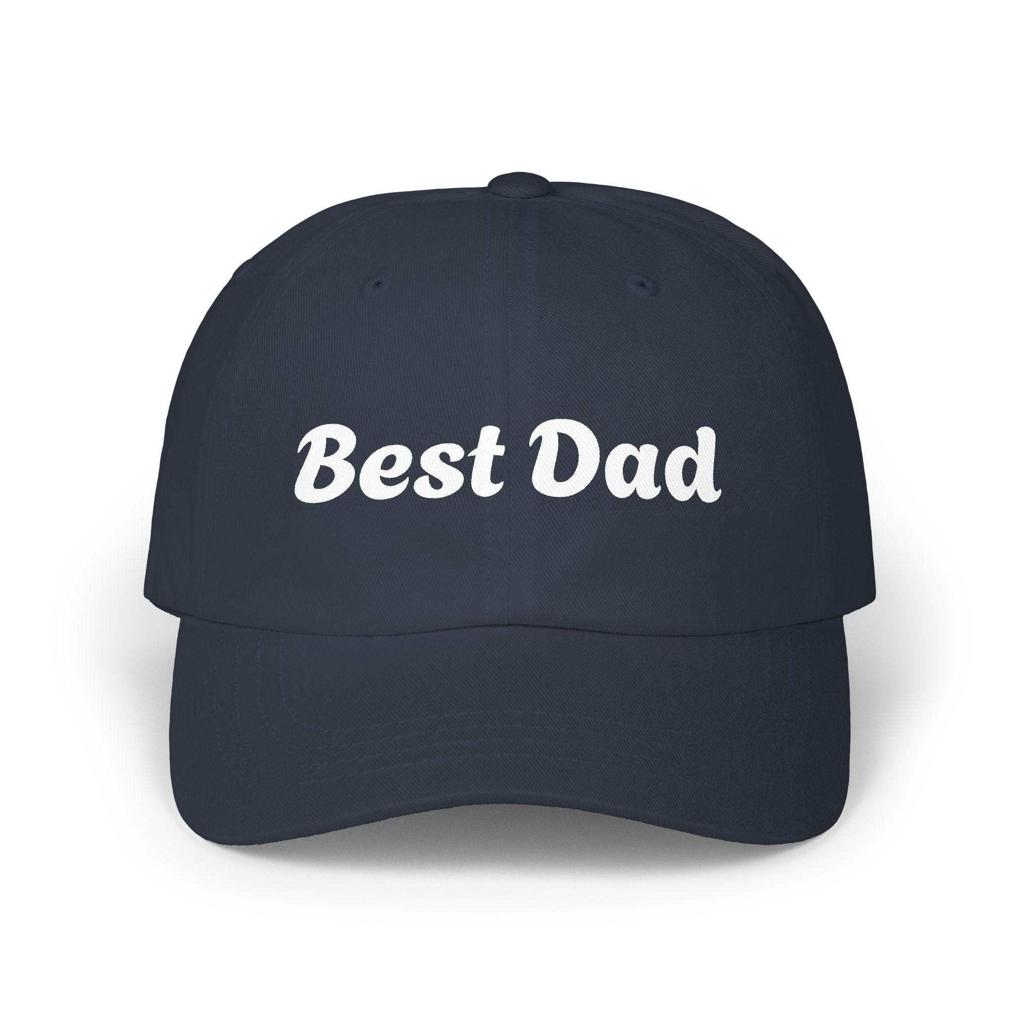 Best Dad Cap - Classic Embroidered Baseball Hat for Father's Day