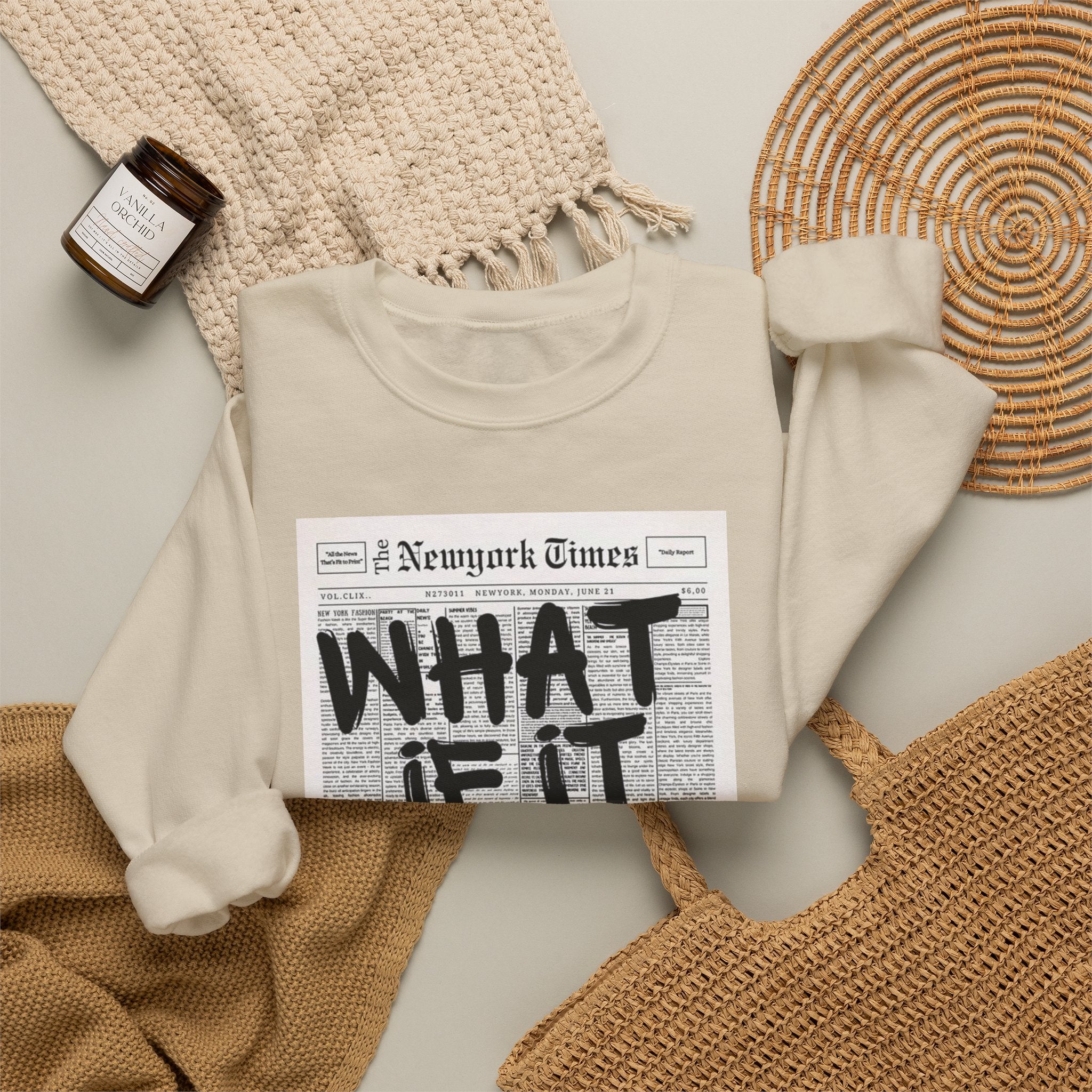 What If It All Worked Out? Crewneck Sweatshirt