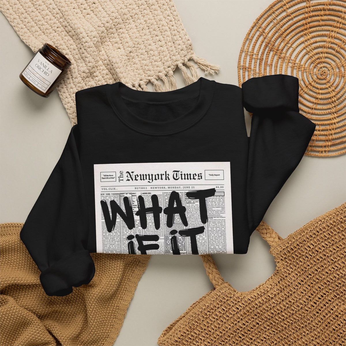 What If It All Worked Out? Crewneck Sweatshirt