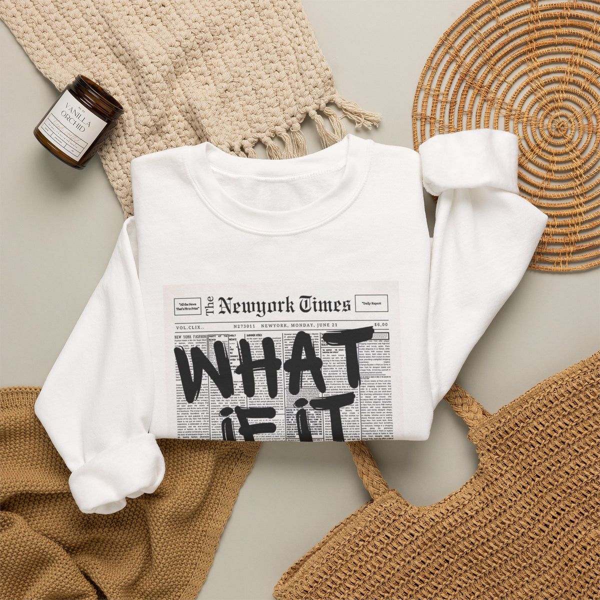 What If It All Worked Out? Crewneck Sweatshirt