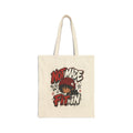 Not Made To Fit In Tote Bag — Graphic Canvas Shopper